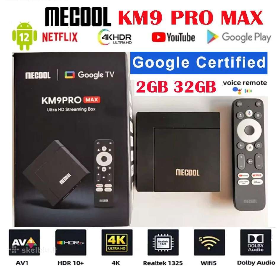 Smart TV Box Android Išmanūs Iptv priedėliai - nuotraukos Nr. 9