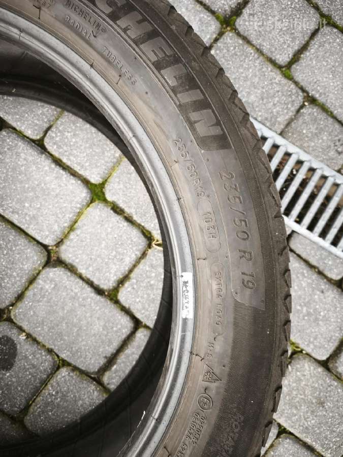 Naudotos padangos michelin 255/45 ir 235/50 R19 Ms - nuotraukos Nr. 4