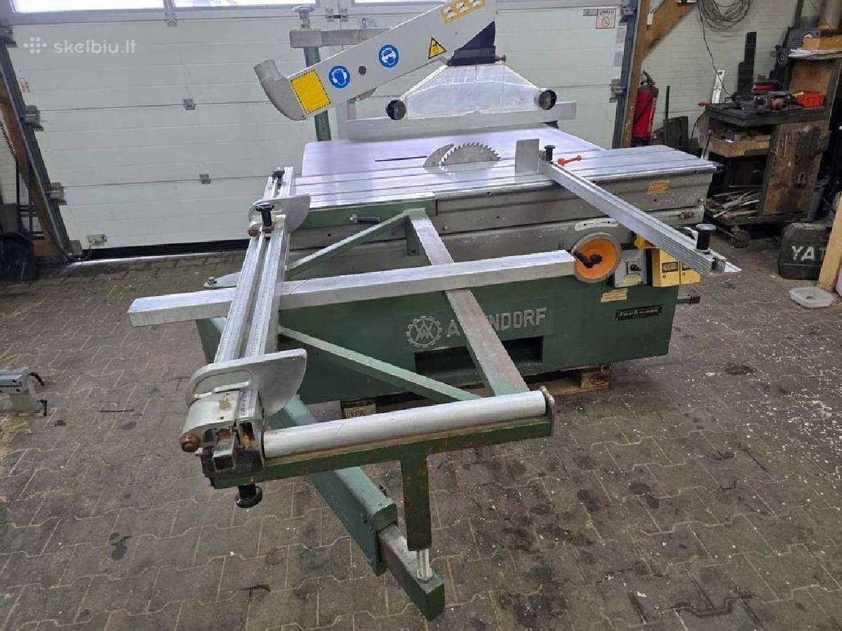 Formatinio pjovimo staklės Altendorf F45