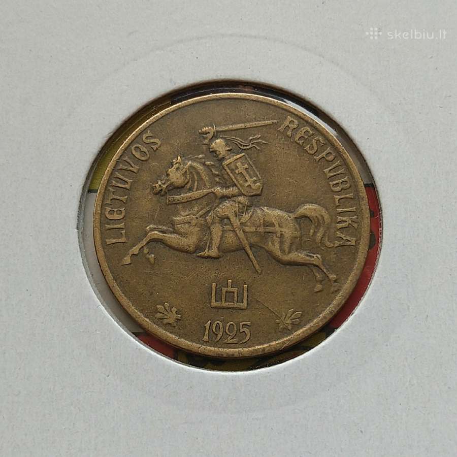 Lietuva 20 centų 1925 - nuotraukos Nr. 2