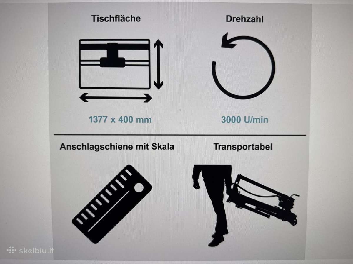 Plytelių pjaustymo staklės 1200 mm Flow Fayk4700 - nuotraukos Nr. 5