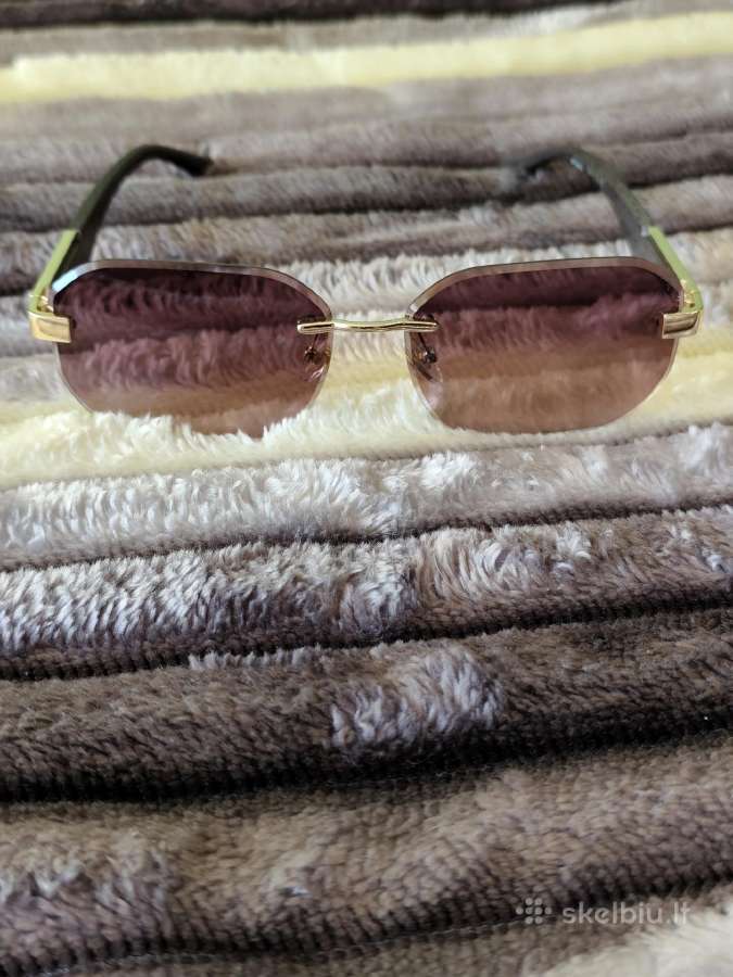 Rudi arba juodi unisex akiniai nuo saulės Uv400 - nuotraukos Nr. 2