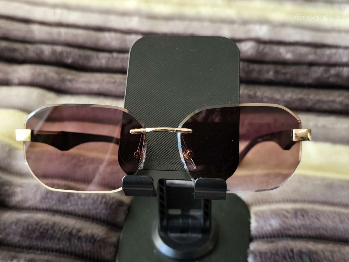 Rudi arba juodi unisex akiniai nuo saulės Uv400 - nuotraukos Nr. 5