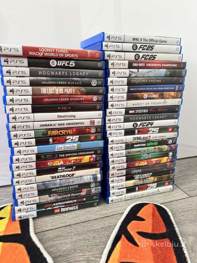 Ps5 Playstation 5 žadimai 04-03 asmeninė kolekcija