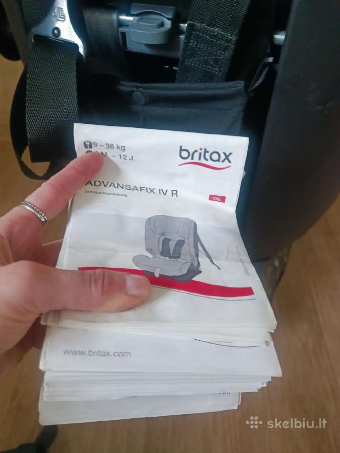 Britax Römer Advansafix Iv R - 9-36 kg - nuotraukos Nr. 8