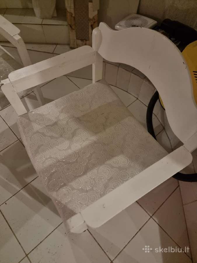 Tarybinės perdarytos kėdės, pervilktos - nuotraukos Nr. 2