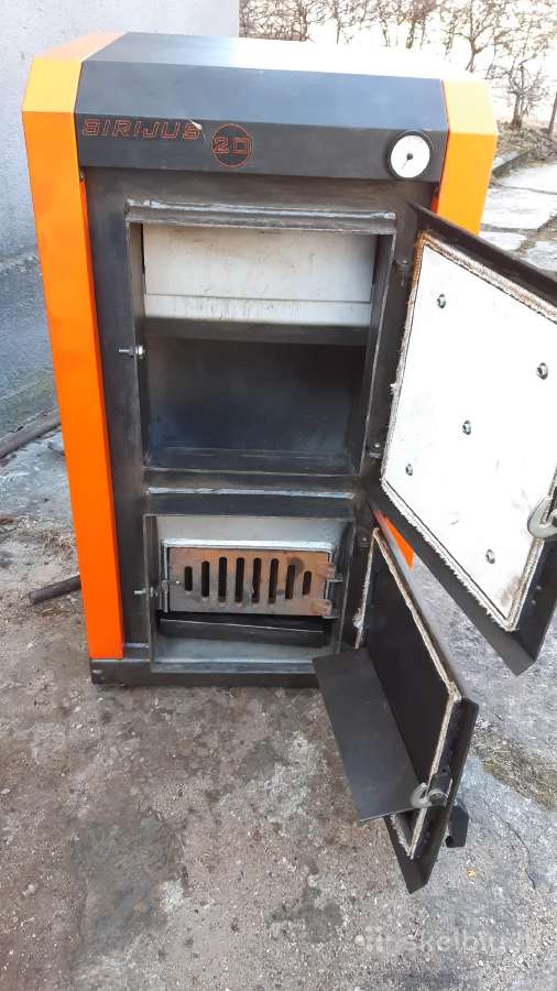 Šildymo katilas Sirijus/20 Naujas Nekurtas 20kw - nuotraukos Nr. 2