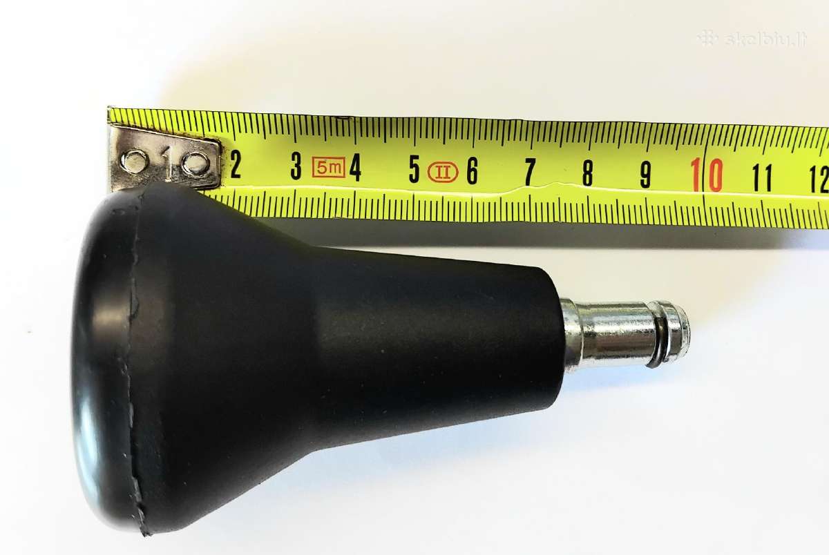 Baldų kojelė: aukštis 10cm juoda - nuotraukos Nr. 5