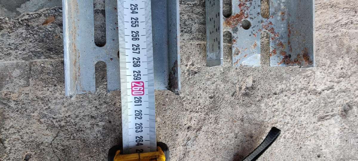 Gipso sustiprintas profilis