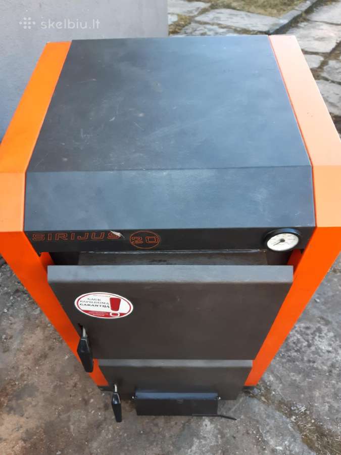 Šildymo katilas Sirijus/20 Naujas Nekurtas 20kw - nuotraukos Nr. 9
