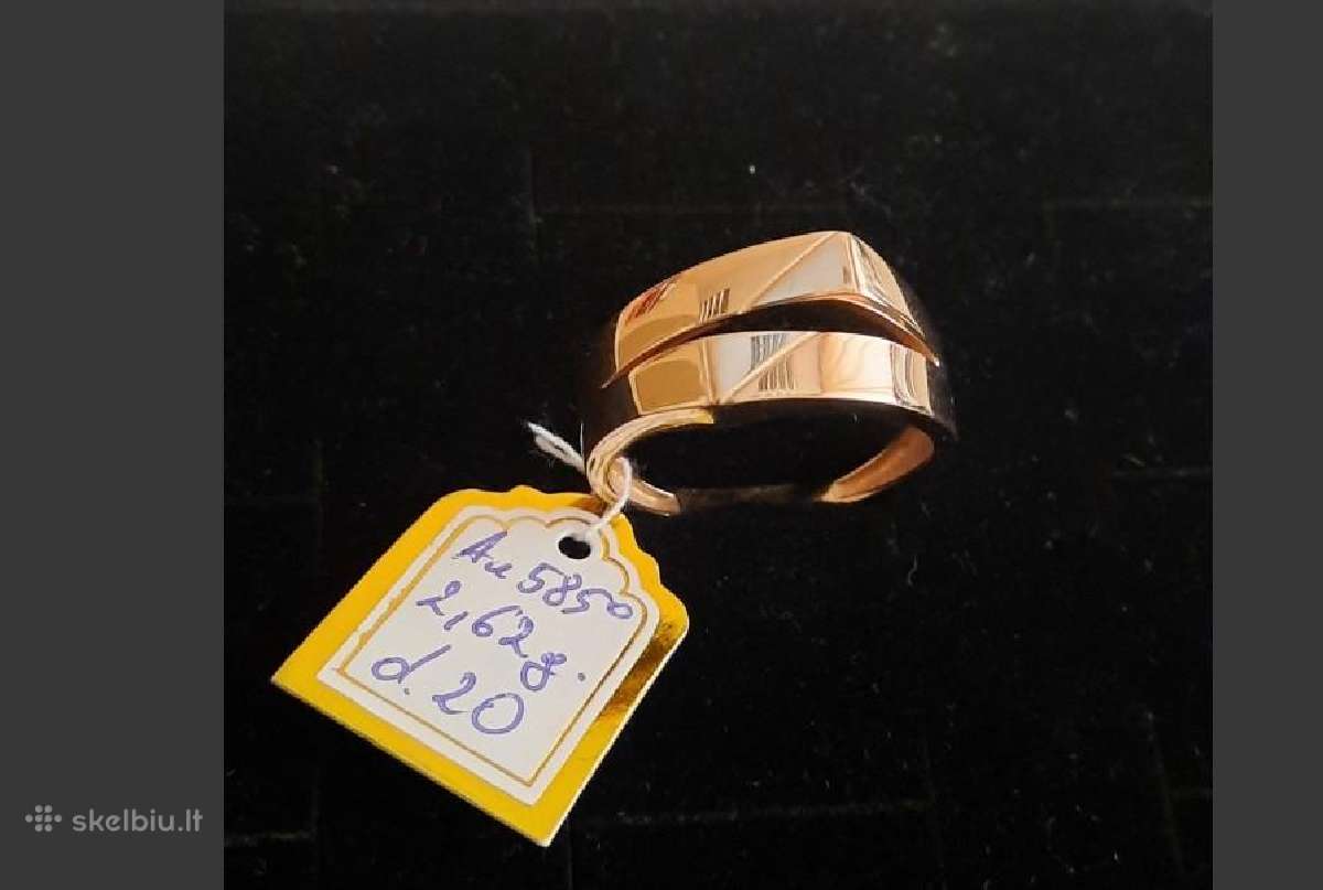 Auksiniai žiedai nuo 142eur. - nuotraukos Nr. 27