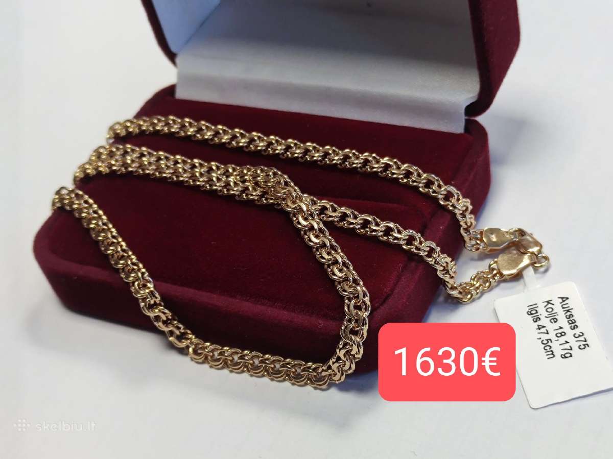 Auksinė grandinėlė 18.17gr