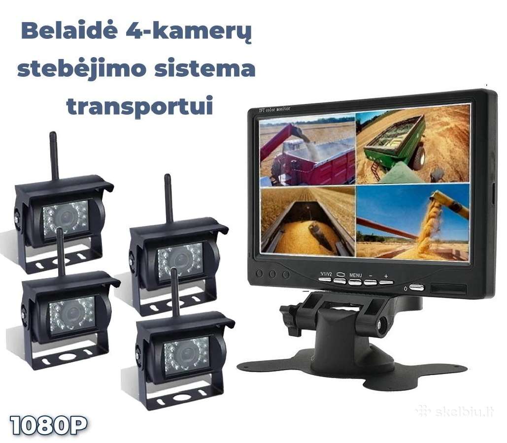 Kamerų komplektai žemės ūkio transportui - nuotraukos Nr. 3
