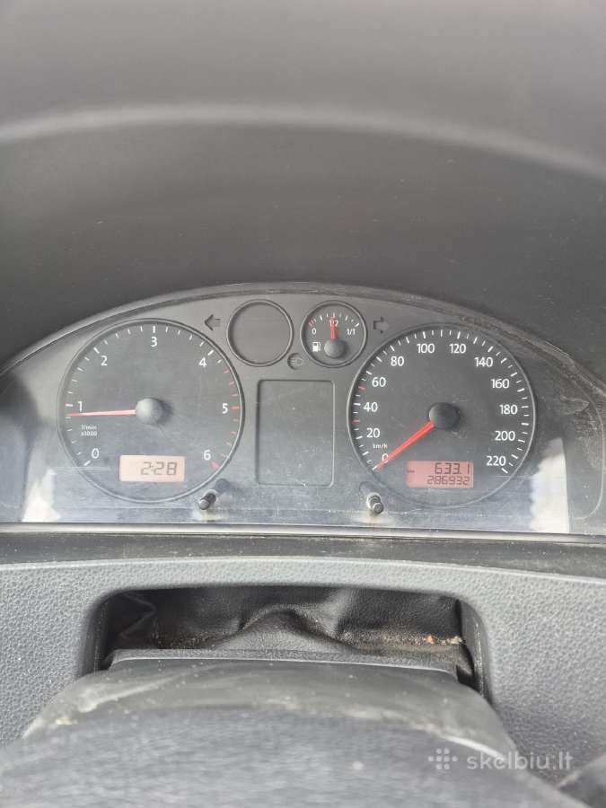 VW Transporter 2008, 1.9 Tdi, 62 kw, 9 vietų