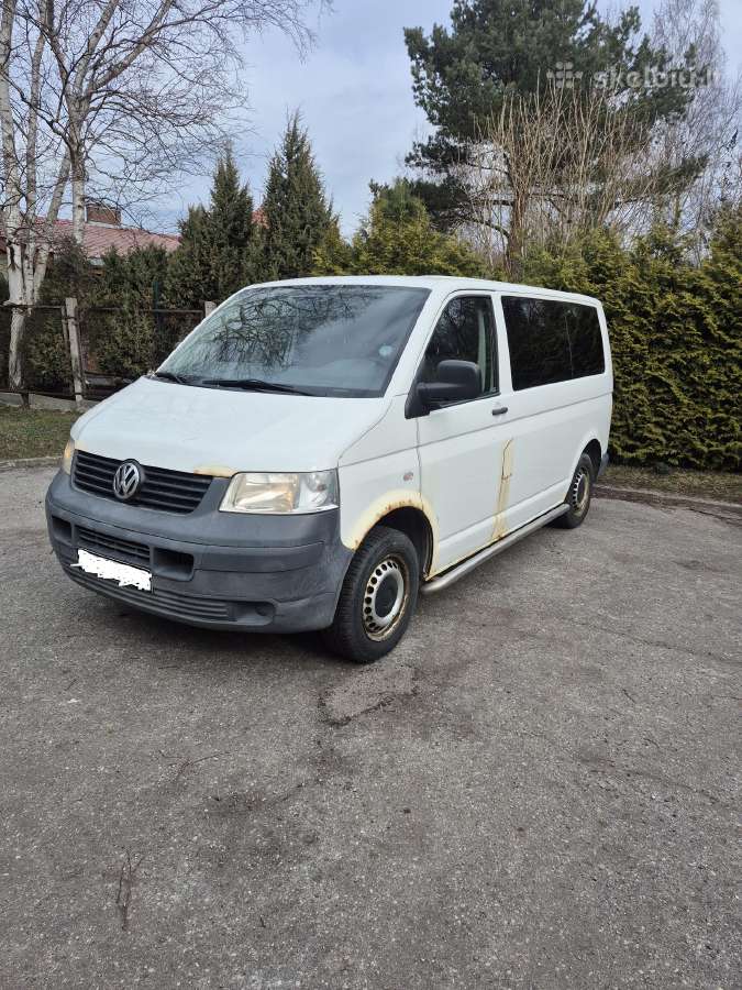 VW Transporter 2008, 1.9 Tdi, 62 kw, 9 vietų - nuotraukos Nr. 7