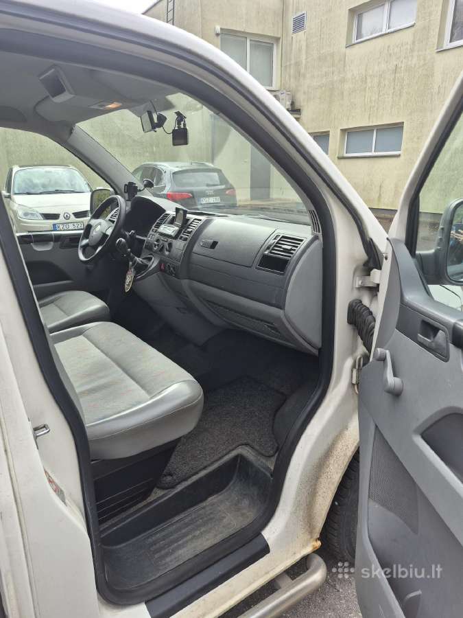 VW Transporter 2008, 1.9 Tdi, 62 kw, 9 vietų - nuotraukos Nr. 4