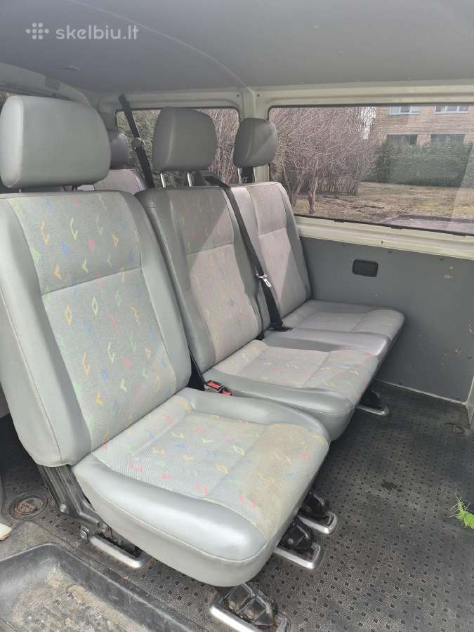 VW Transporter 2008, 1.9 Tdi, 62 kw, 9 vietų - nuotraukos Nr. 5