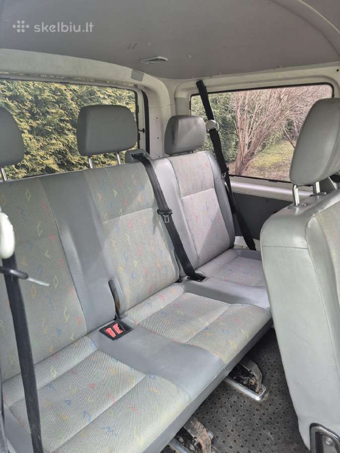 VW Transporter 2008, 1.9 Tdi, 62 kw, 9 vietų - nuotraukos Nr. 6