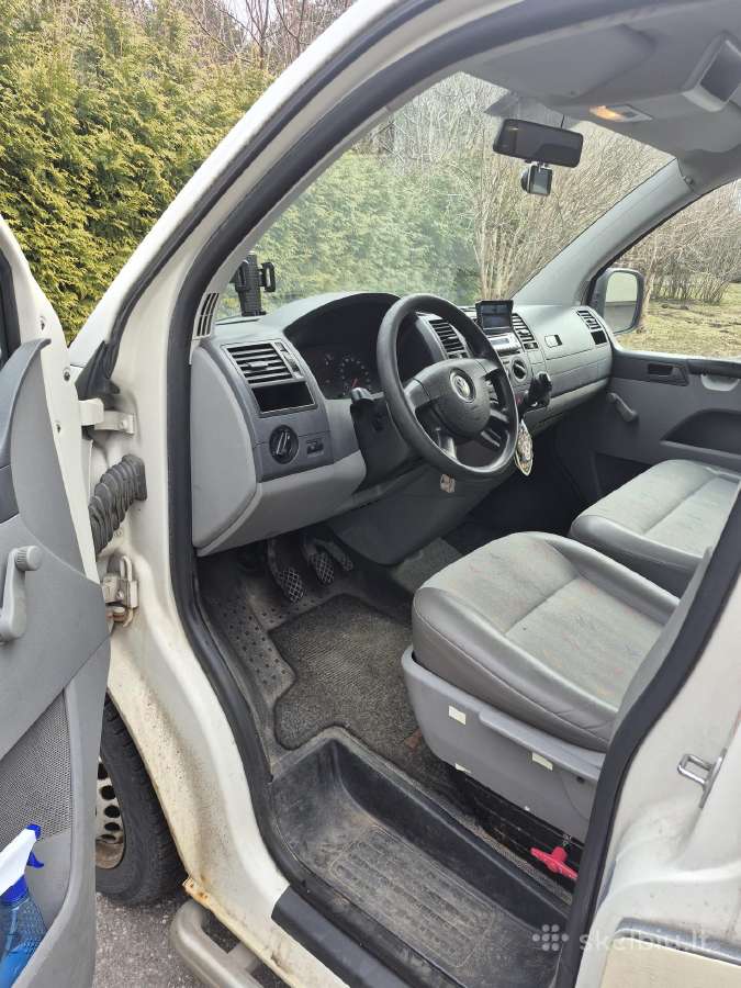 VW Transporter 2008, 1.9 Tdi, 62 kw, 9 vietų - nuotraukos Nr. 2