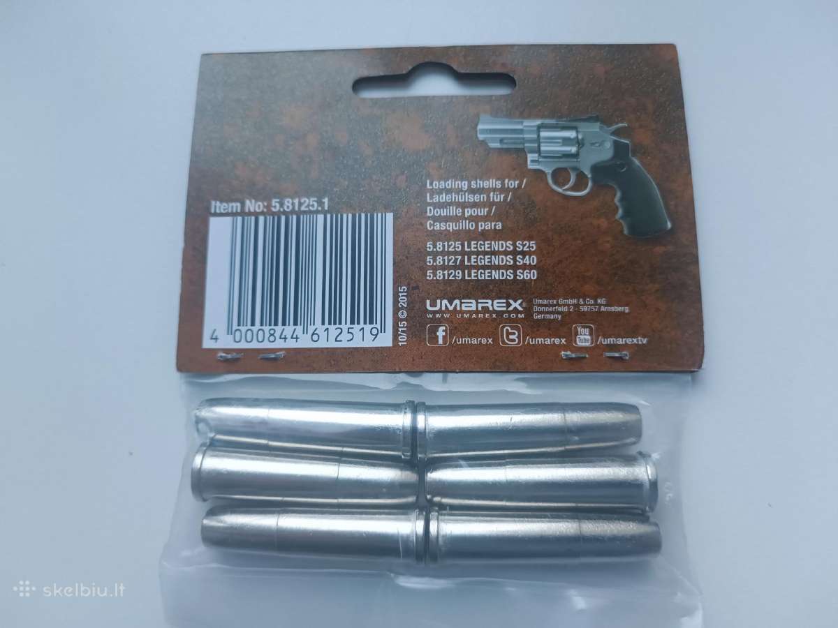 Pneumatinis revolveris Legends S25 2,5" 4,5mm Pell - nuotraukos Nr. 6