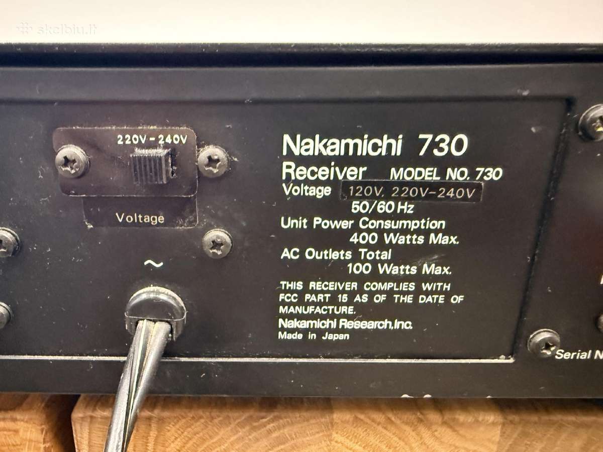 Nakamichi 730 - nuotraukos Nr. 4