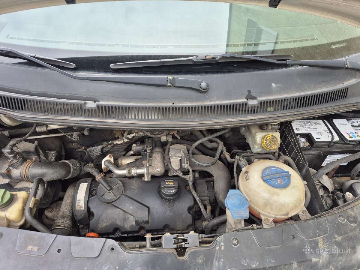 VW Transporter 2008, 1.9 Tdi, 62 kw, 9 vietų - nuotraukos Nr. 13