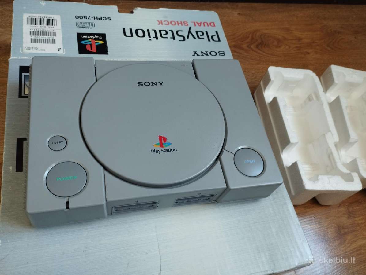 Sony Playstation 1 (Japonijos modelis Ntsc) - nuotraukos Nr. 5