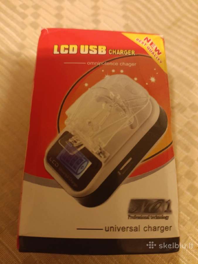 Naujas Universalus Telefonu Bateriju Pakrovejas - nuotraukos Nr. 3