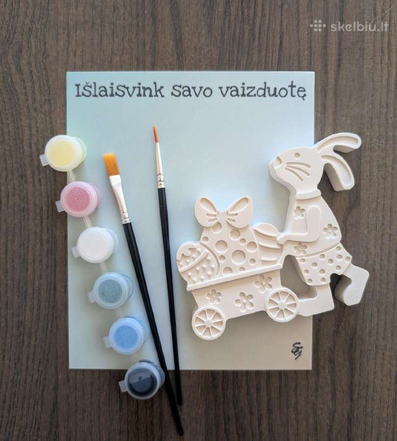 Gipso figūrėlių kūrybinis rinkinys vaikams - nuotraukos Nr. 6
