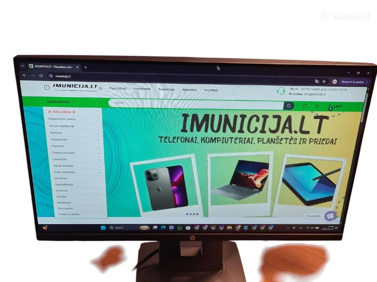 Hp Z23n 23 Fhd monitorius + 3 mėn. garantija - nuotraukos Nr. 4