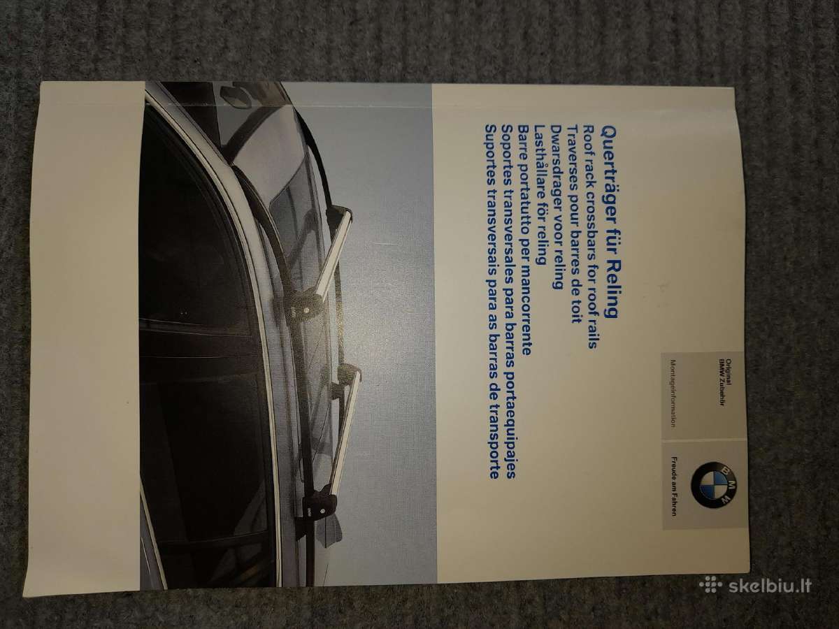 Bmw X5,e70 originalus stogo skersiniai - nuotraukos Nr. 3