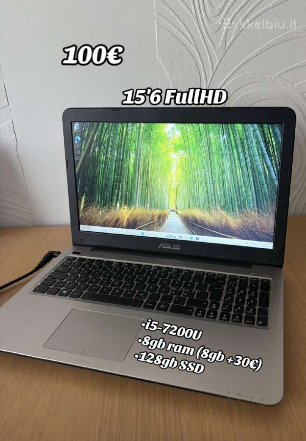 Biudžetiniai laptopai 35-180 eur - nuotraukos Nr. 11