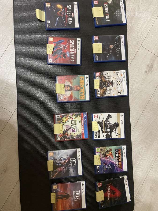 Parduodame ps5 ir ps4 žaidimus viskas veikia