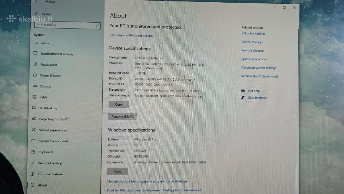 Workstation Hp z640 - nuotraukos Nr. 3