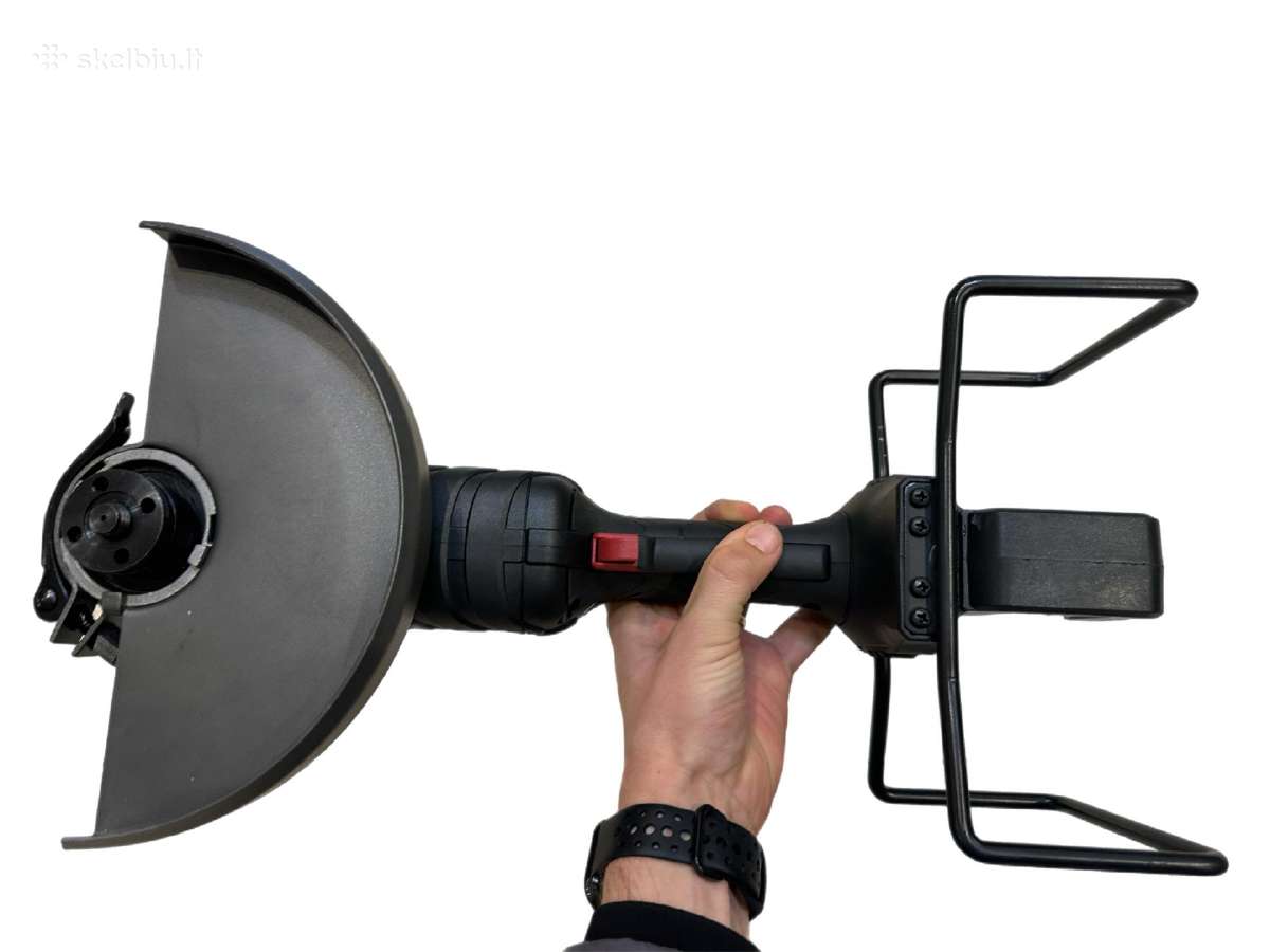 Nauji Parkside kampiniai šlifuokliai 230mm diskui - nuotraukos Nr. 9