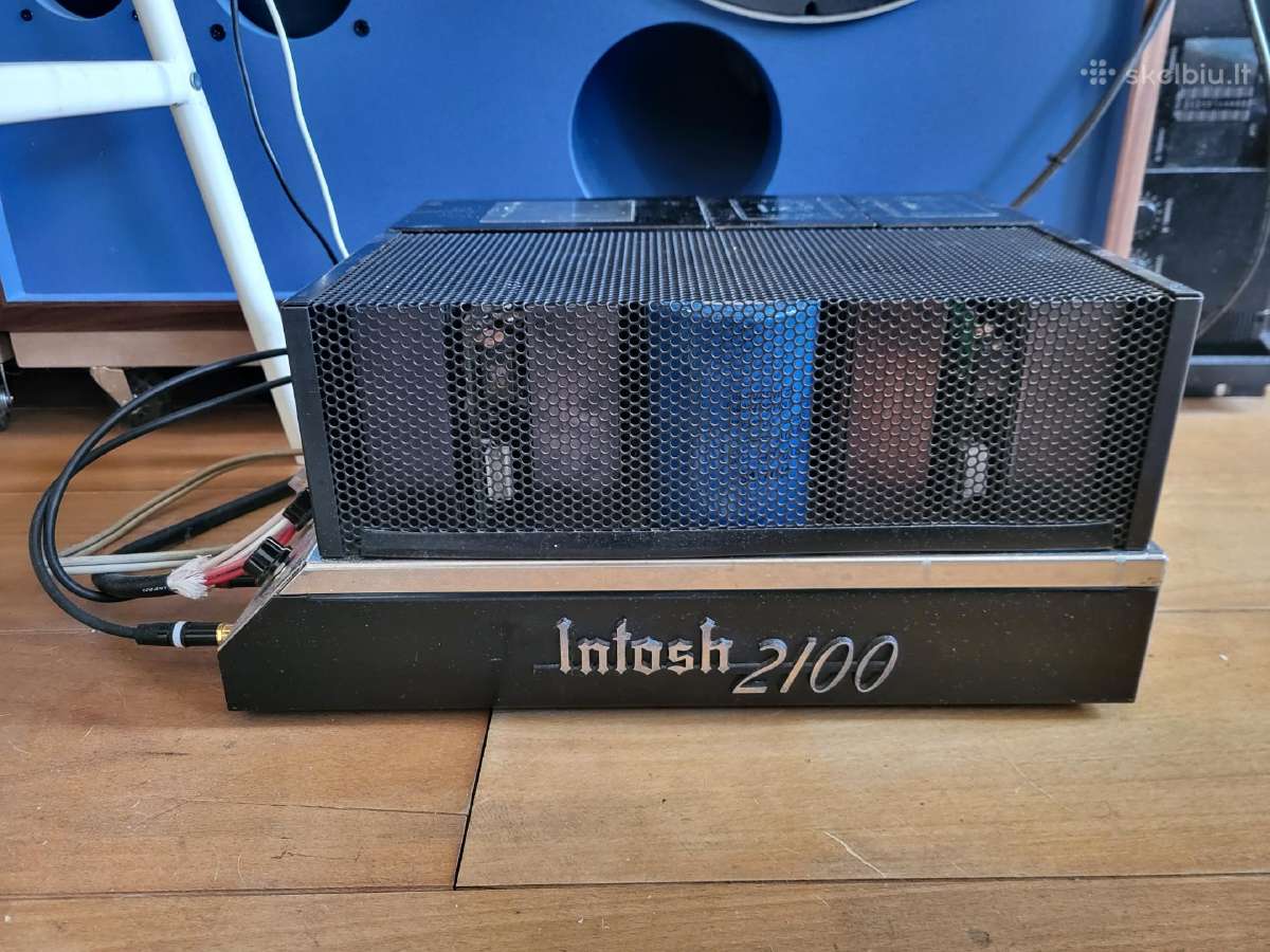 Mcintosh Mc2100 galinis stiprintuvas