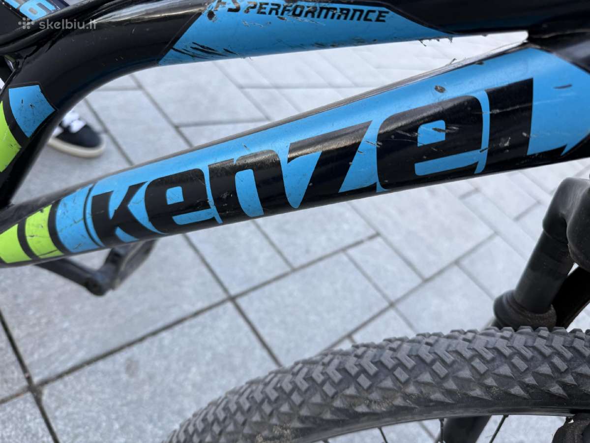 Kenzel Axel 26 MTB dviratis (pilna amortizacija)