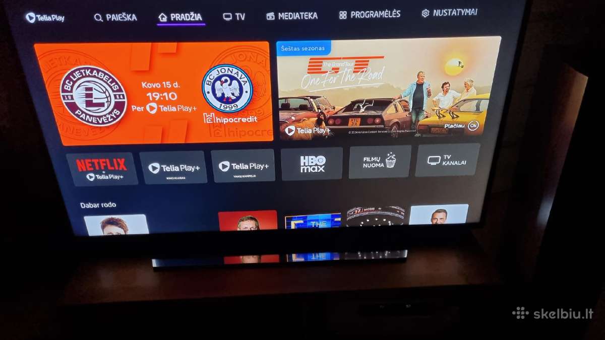 Televizorius Samsung 140cm; 55" Smart TV; WiFi