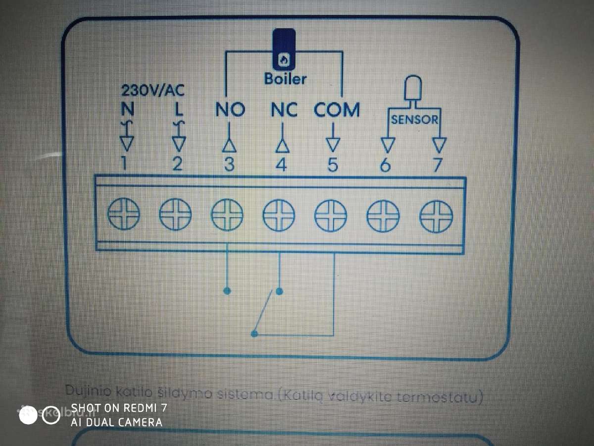 Grindų šildymo termostatas Meross(WiFi). - nuotraukos Nr. 8