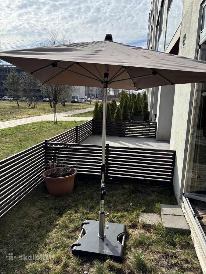 Knirps lauko skėtis su Knirps skėčio baze 50kg