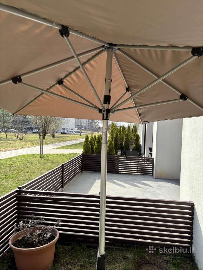 Knirps lauko skėtis su Knirps skėčio baze 50kg - nuotraukos Nr. 2
