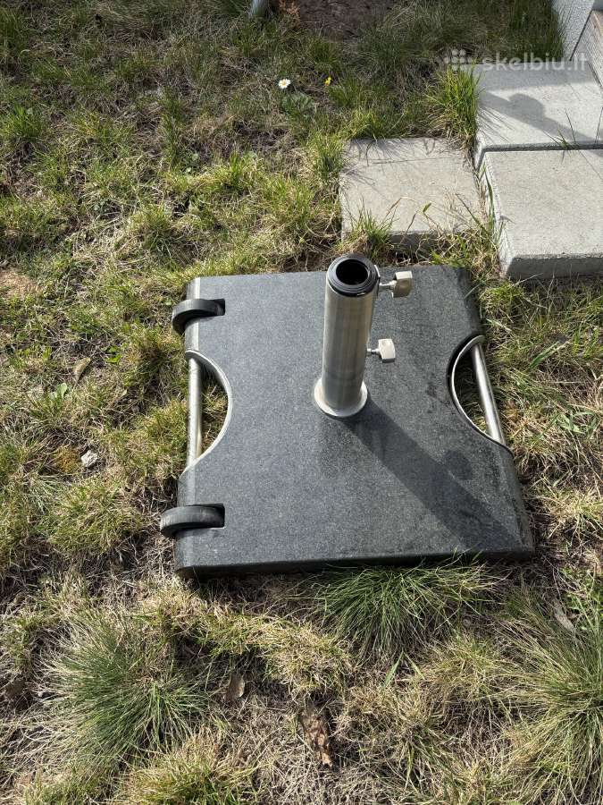 Knirps lauko skėtis su Knirps skėčio baze 50kg - nuotraukos Nr. 5