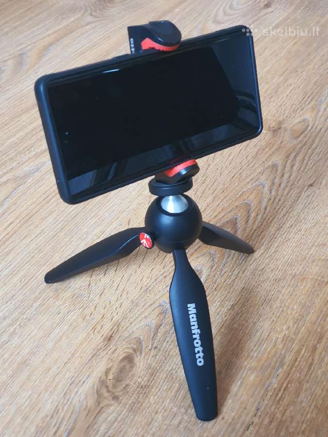Manfrotto trikojis + telefono laikiklis