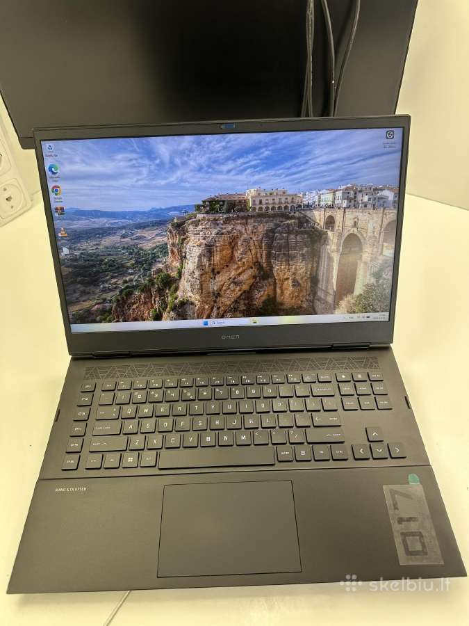 Galingas 17" Hp Omen Rtx 4070 i7 - nuotraukos Nr. 3