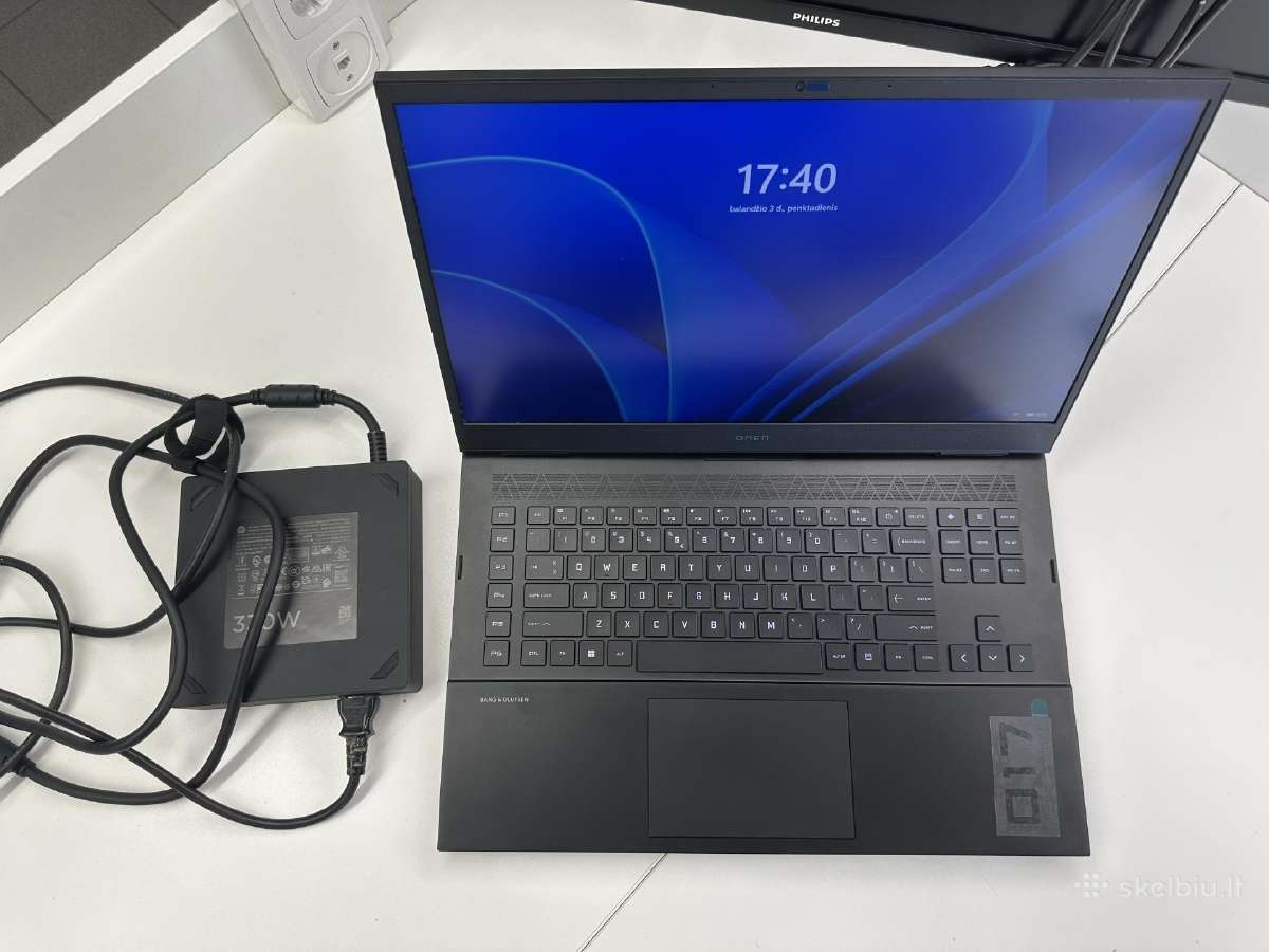 Galingas 17" Hp Omen Rtx 4070 i7