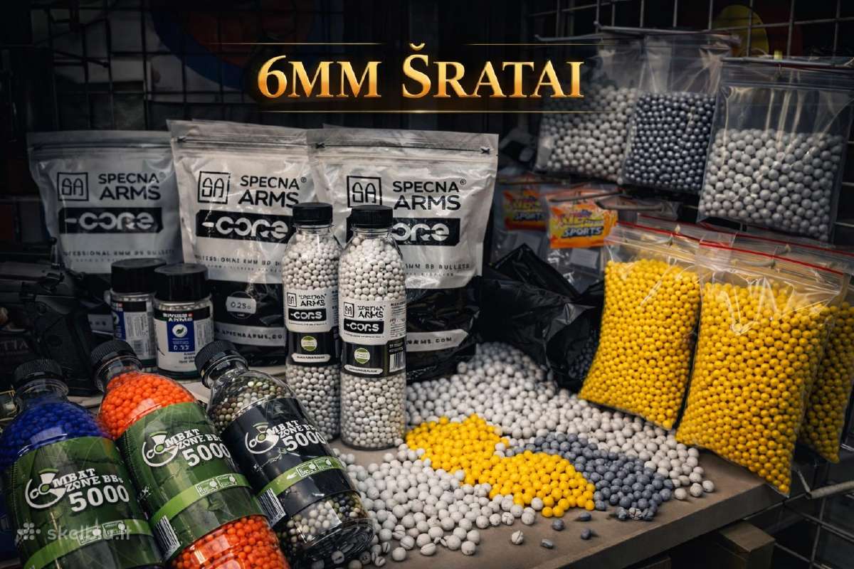 Airsoft ginklai,pistoletai,automatai, pneumatiniai - nuotraukos Nr. 24