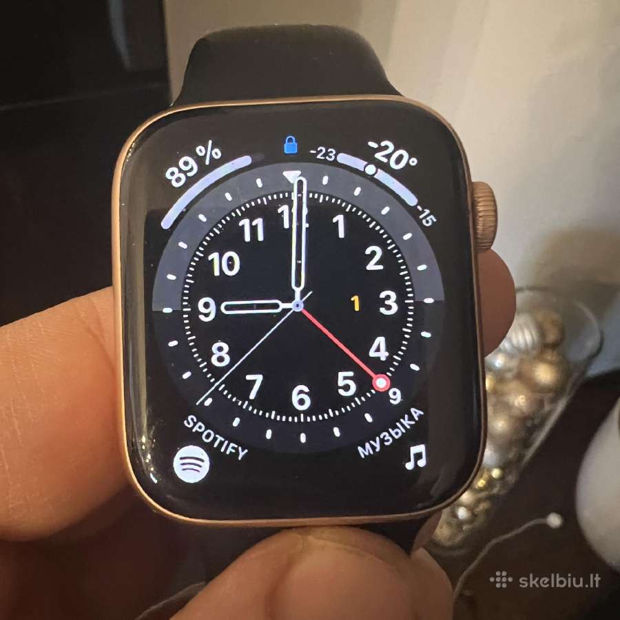 Apple watch laikrodis gold 44mm 5 series - nuotraukos Nr. 2