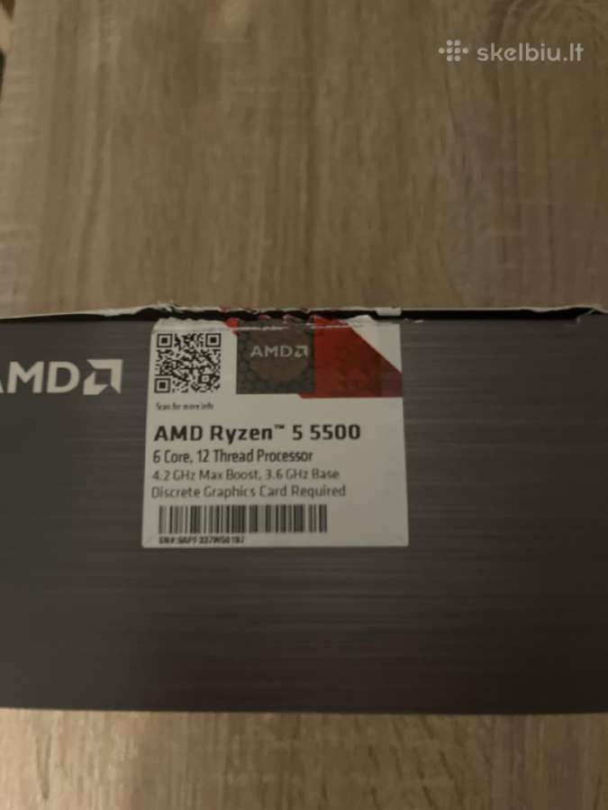 Amd Ryzen 5 5500 - nuotraukos Nr. 2