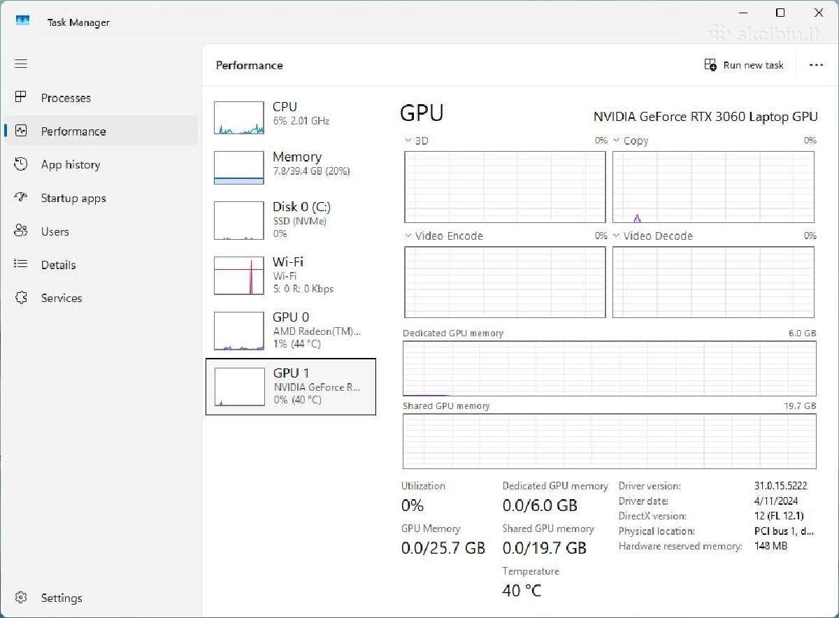Lenovo Legion Slim 7 40gb RAM 1,9kg - nuotraukos Nr. 16