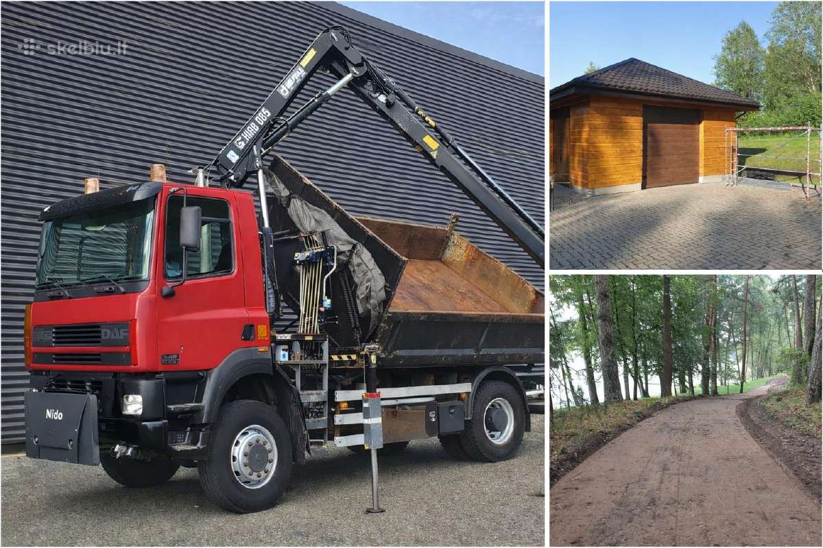 Savivarčio 4x4 su fiskaru paslaugos Molėtų r.
